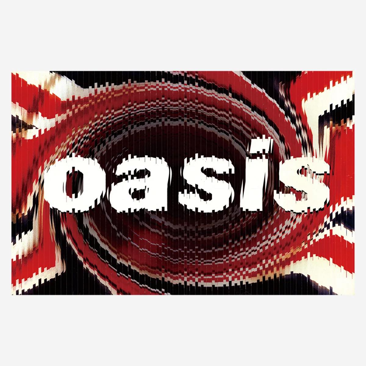 河村康輔 - Oasis Union Jack Logo, 2024（Silk screen print）