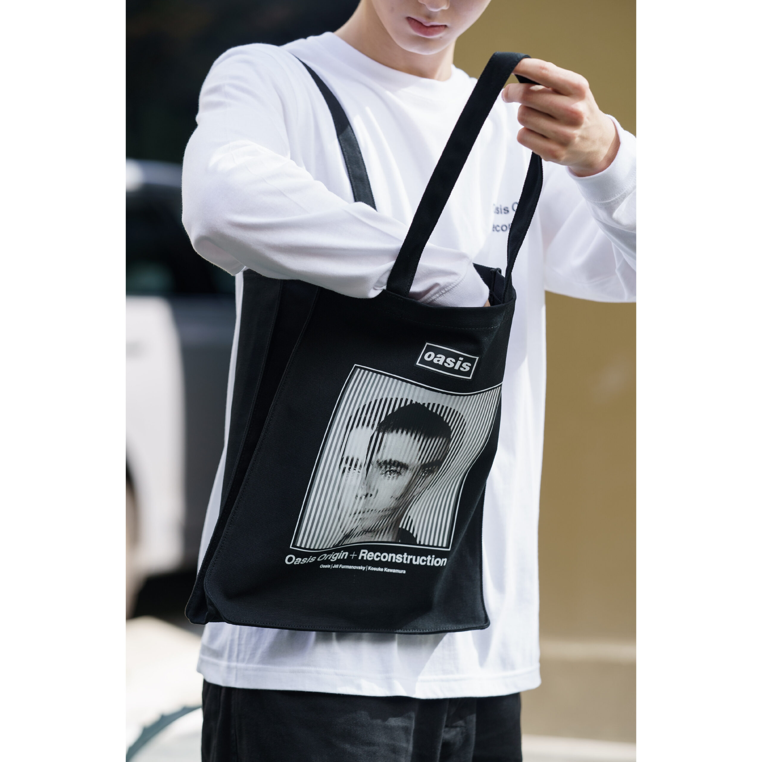 【12月発送】Oasis × Jill Furmanovsky × Kosuke Kawamura Tote Bag＜Portrait＞