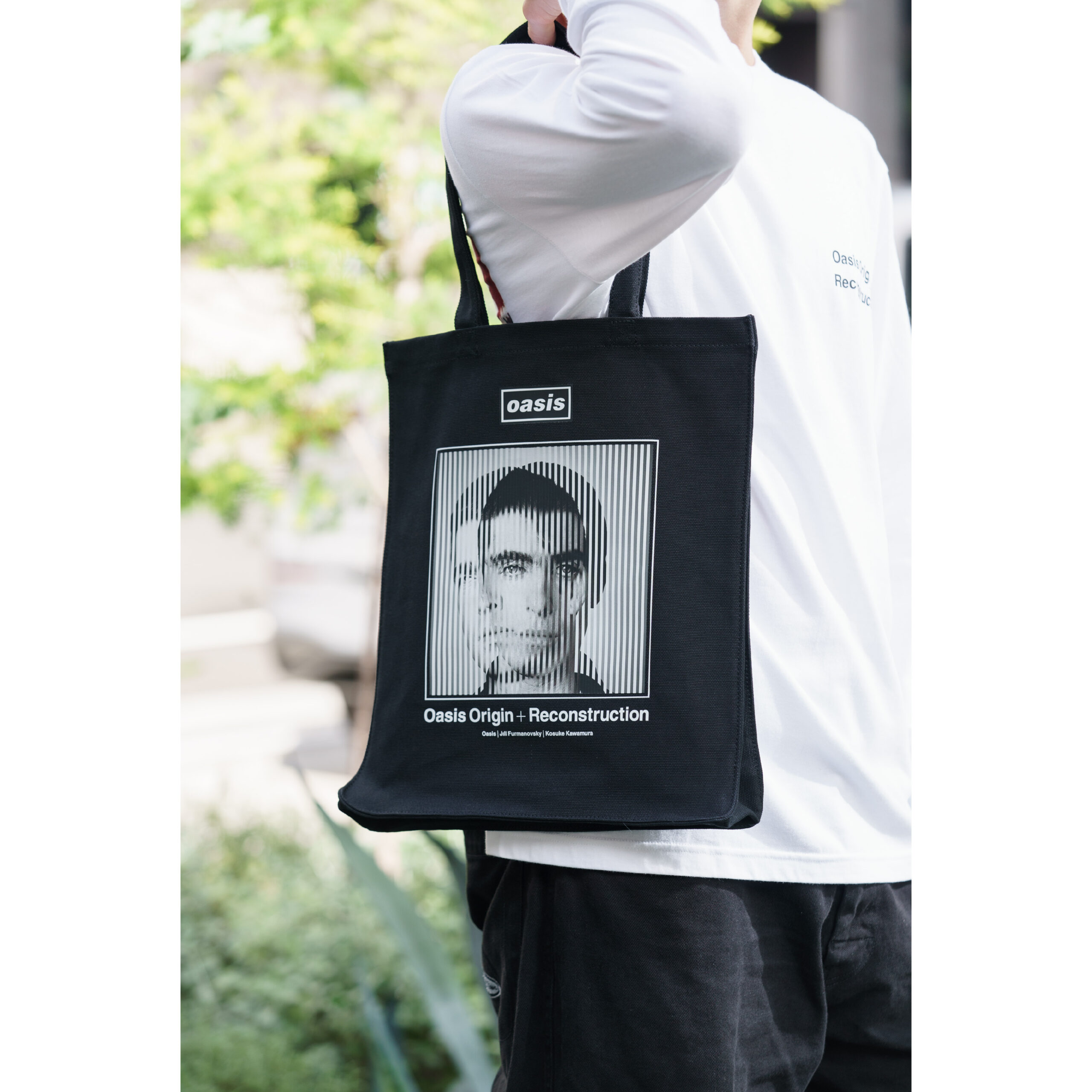 【12月発送】Oasis × Jill Furmanovsky × Kosuke Kawamura Tote Bag＜Portrait＞