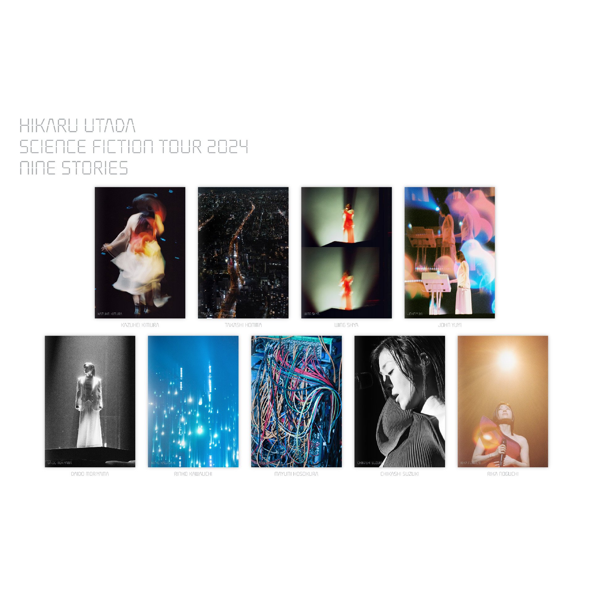 【予約商品】HIKARU UTADA SCIENCE FICTION TOUR 2024 NINE STORIES [JOHN YUYI]