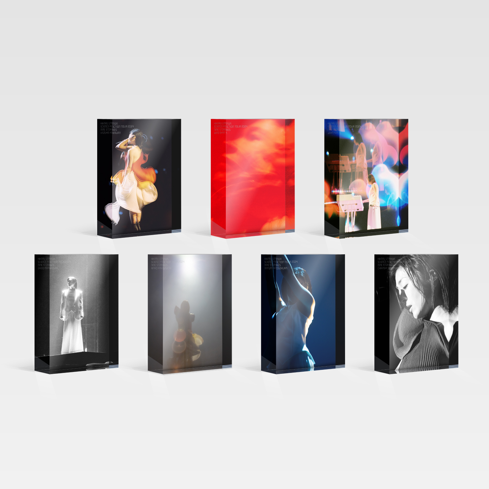 <受注生産>【予約商品】HIKARU UTADA NINE STORIES  Acrylic Block [RINKO KAWAUCHI]