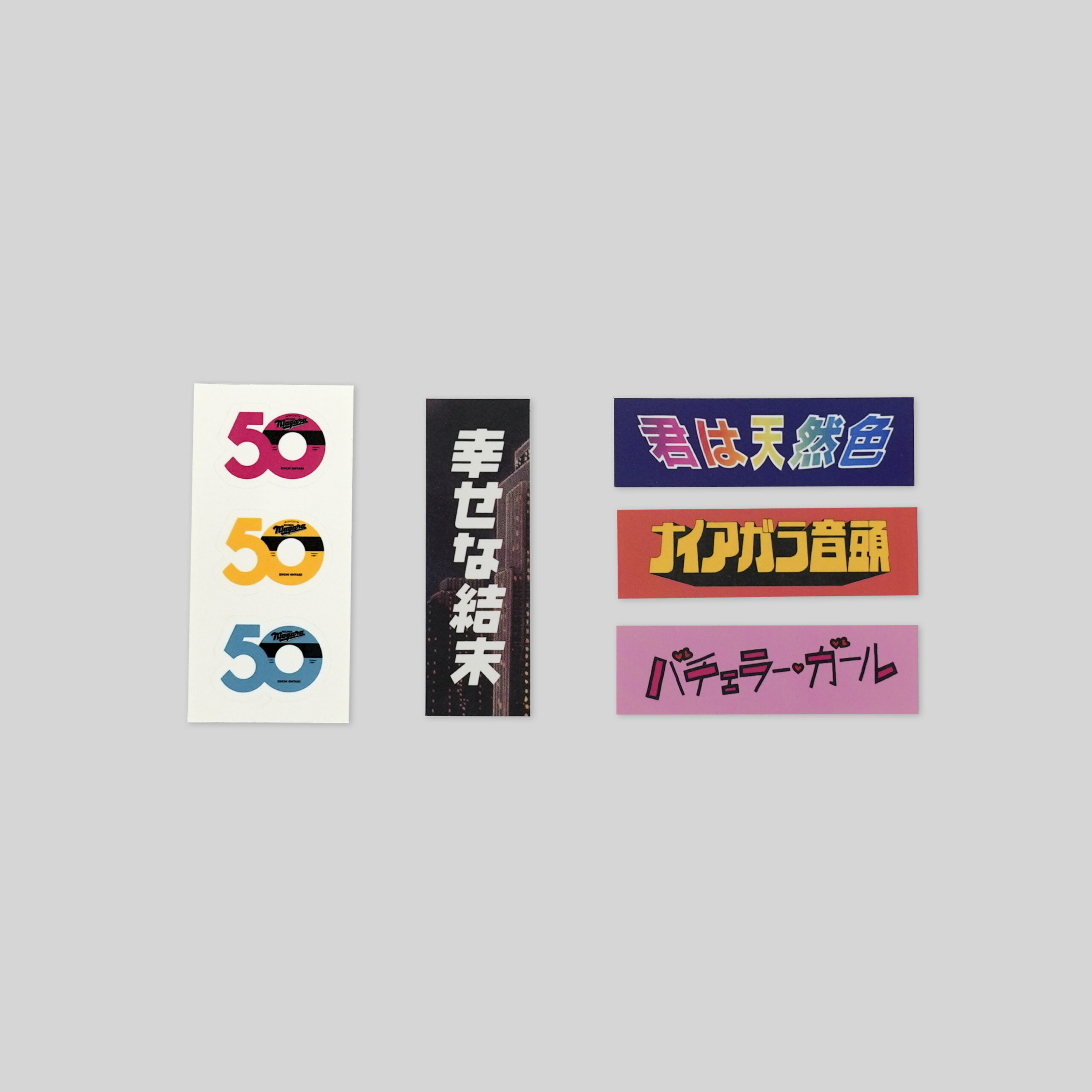 NIAGARA 50th Odyssey ロゴステッカーセット
