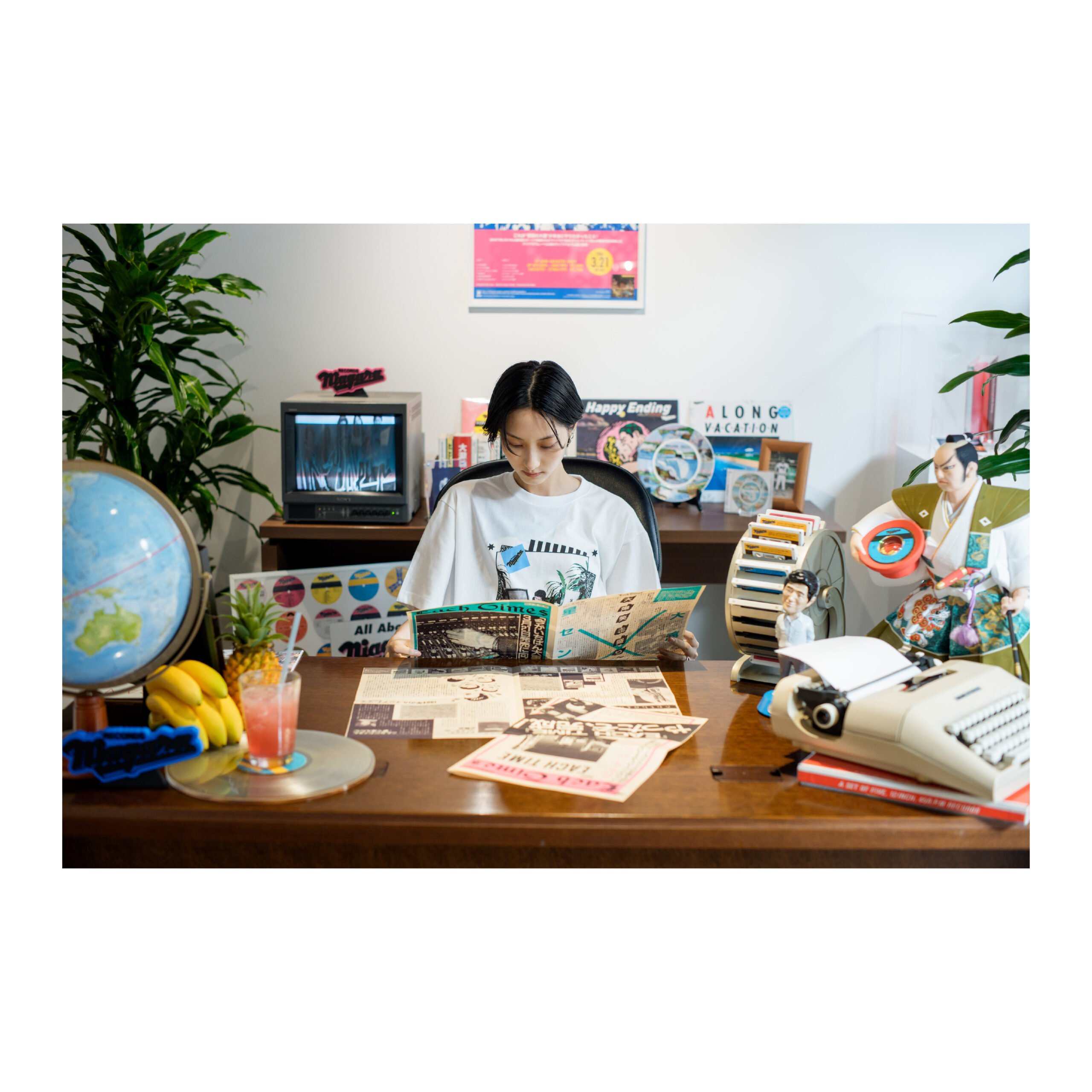 NIAGARA 50th Odyssey Tee - DEBUT AGAIN [designed by ステレオテニス]