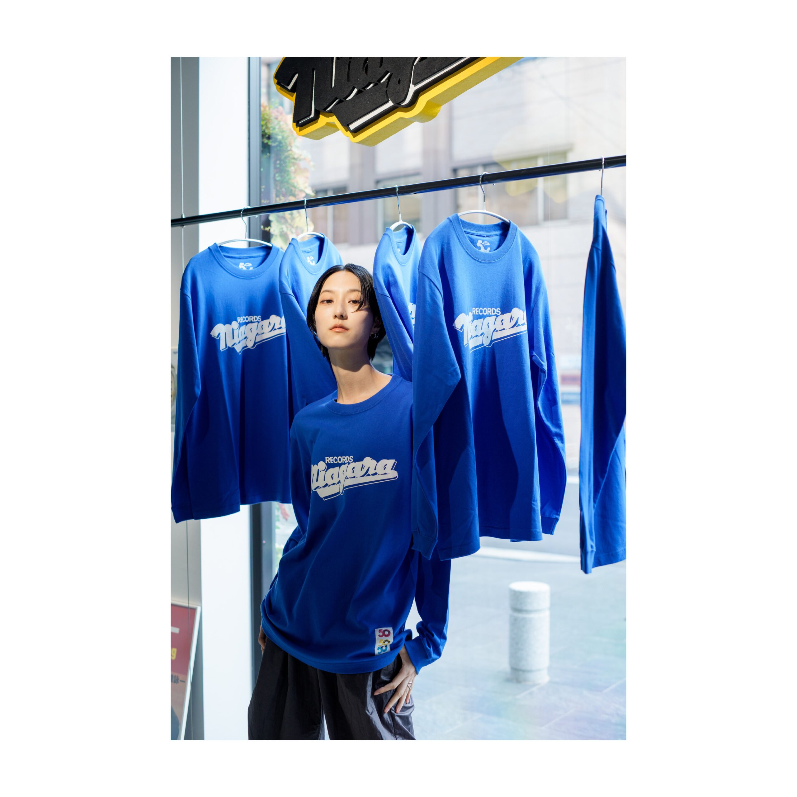 NIAGARA 50th Odyssey ロゴ Tee (長袖)