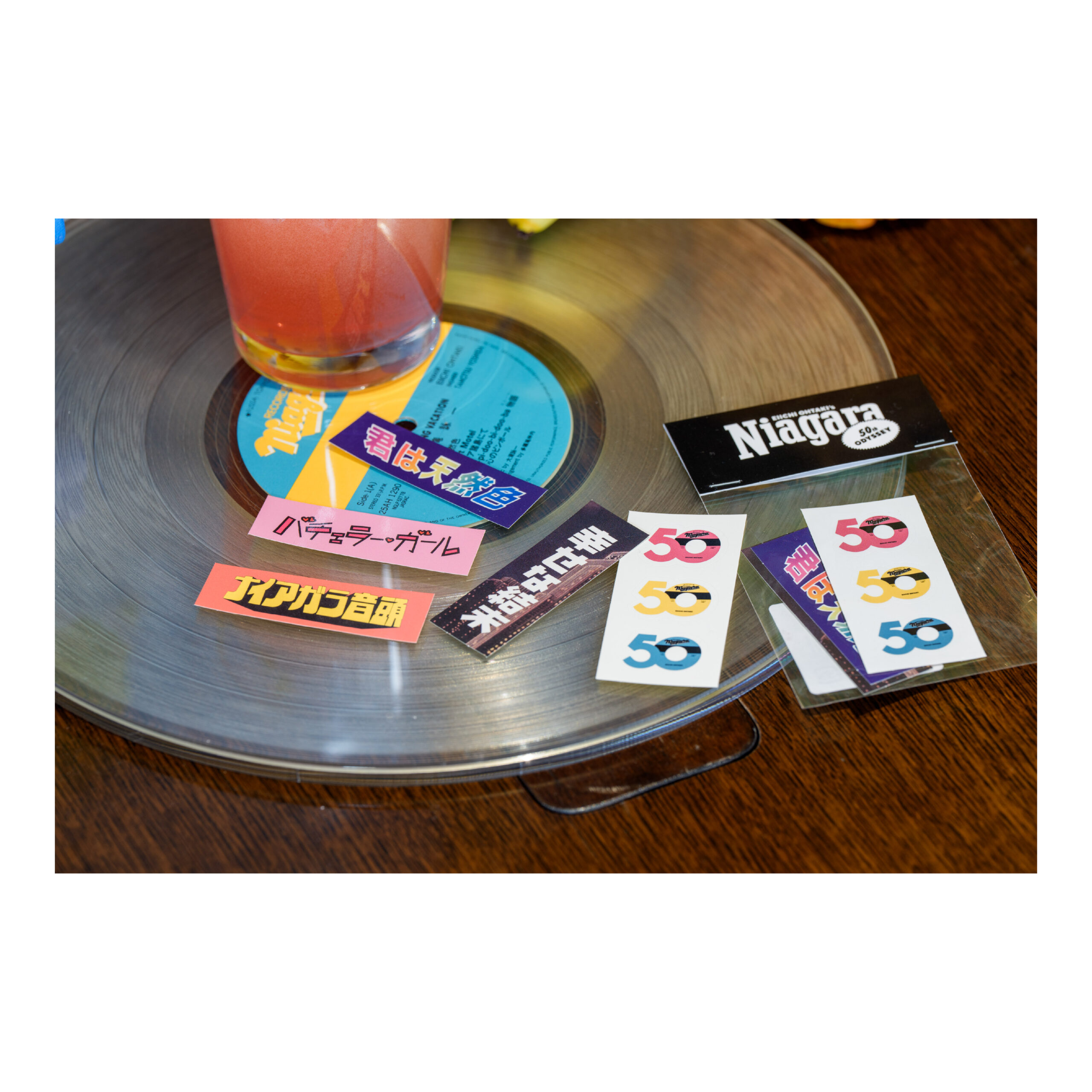 NIAGARA 50th Odyssey ロゴステッカーセット