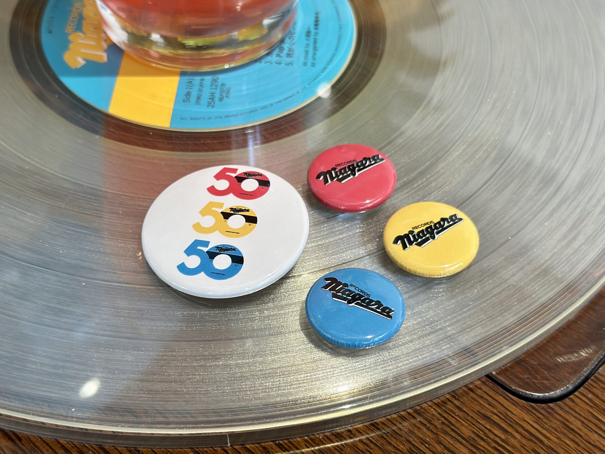 NIAGARA 50th Odyssey  缶バッジ