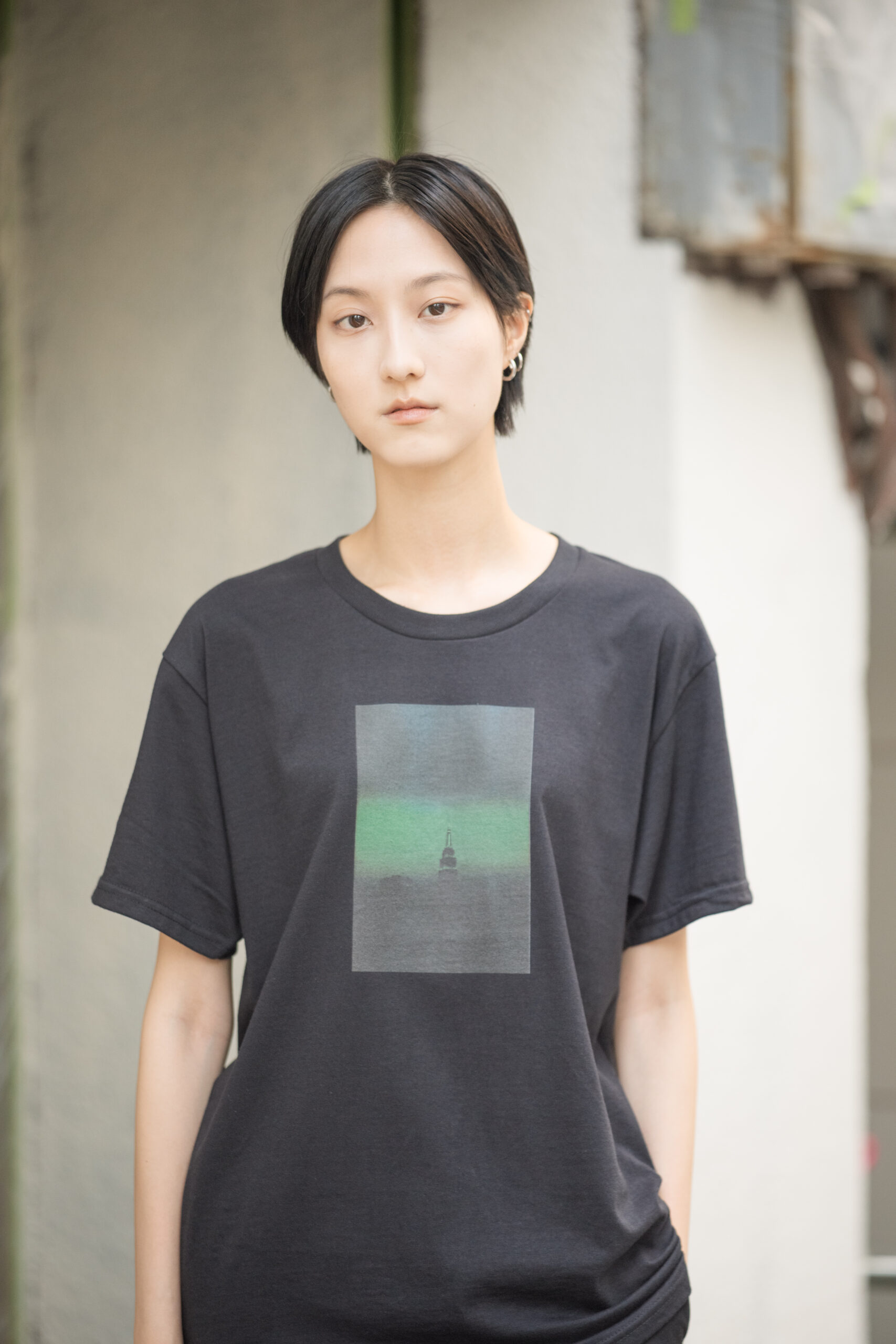 (レア)ARAKI Tシャツ　3XL Lui Araki - Color / Scape Tee（BLACK） - New Gallery