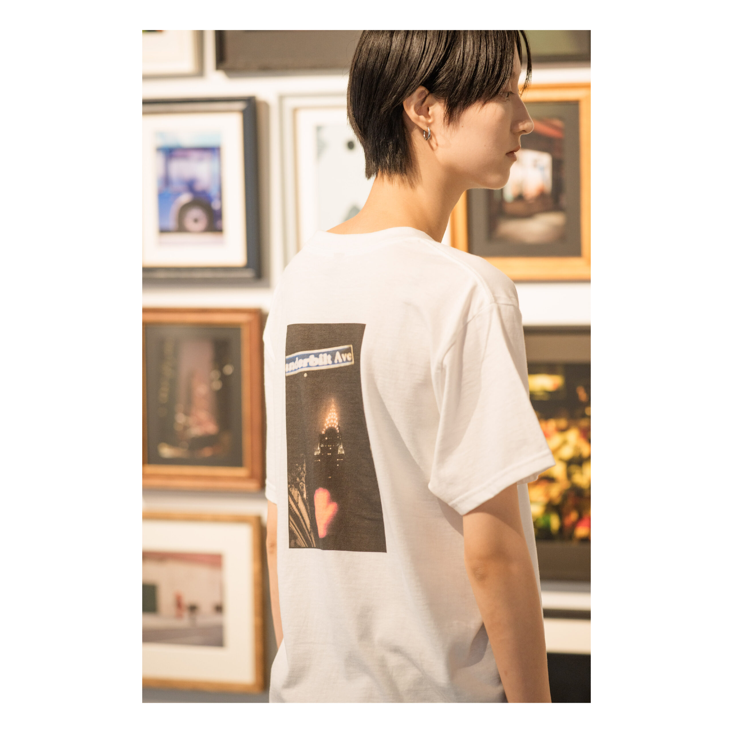 Lui Araki - Color / Scape Tee（WHITE）