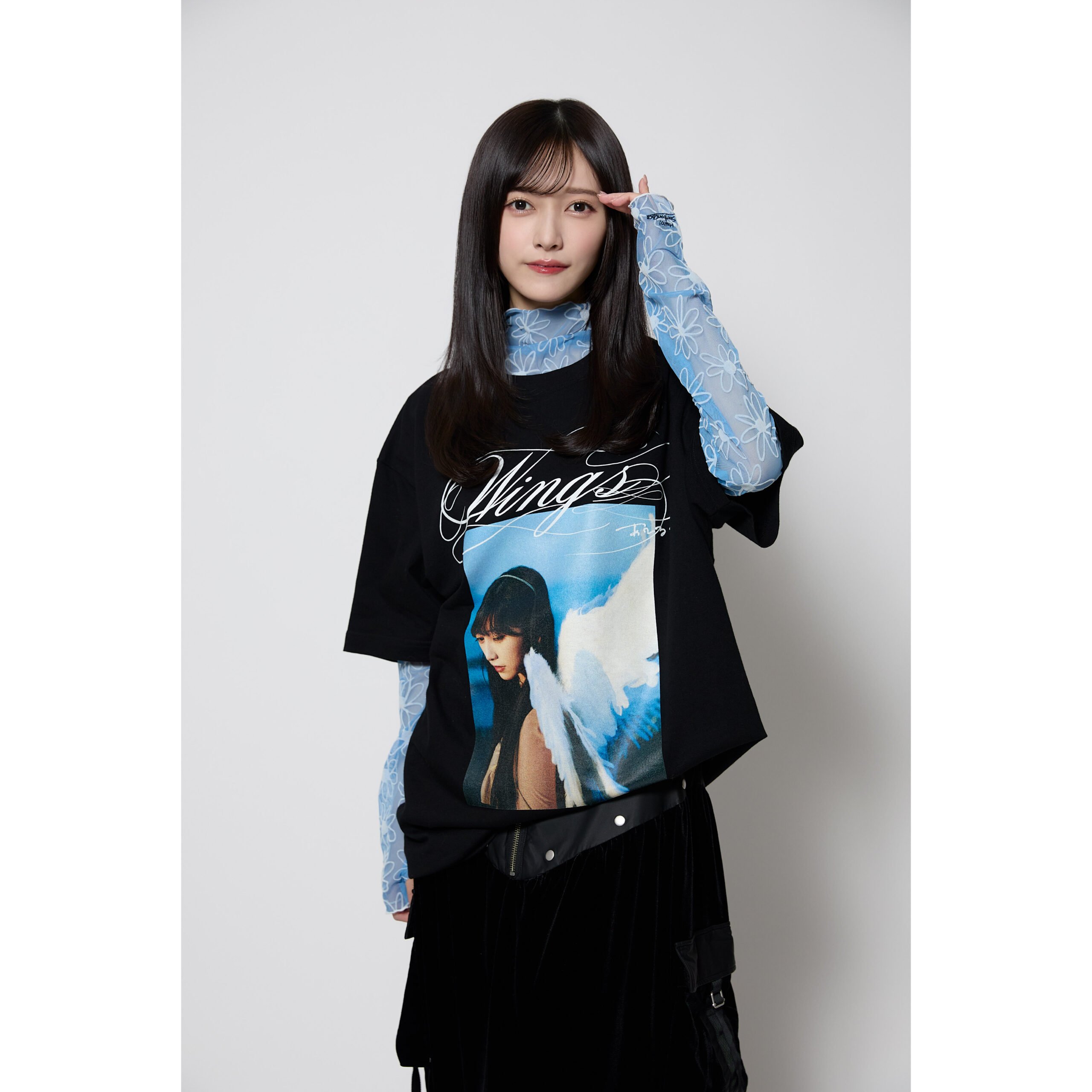 Wings:あひるの夢 Tee - Black