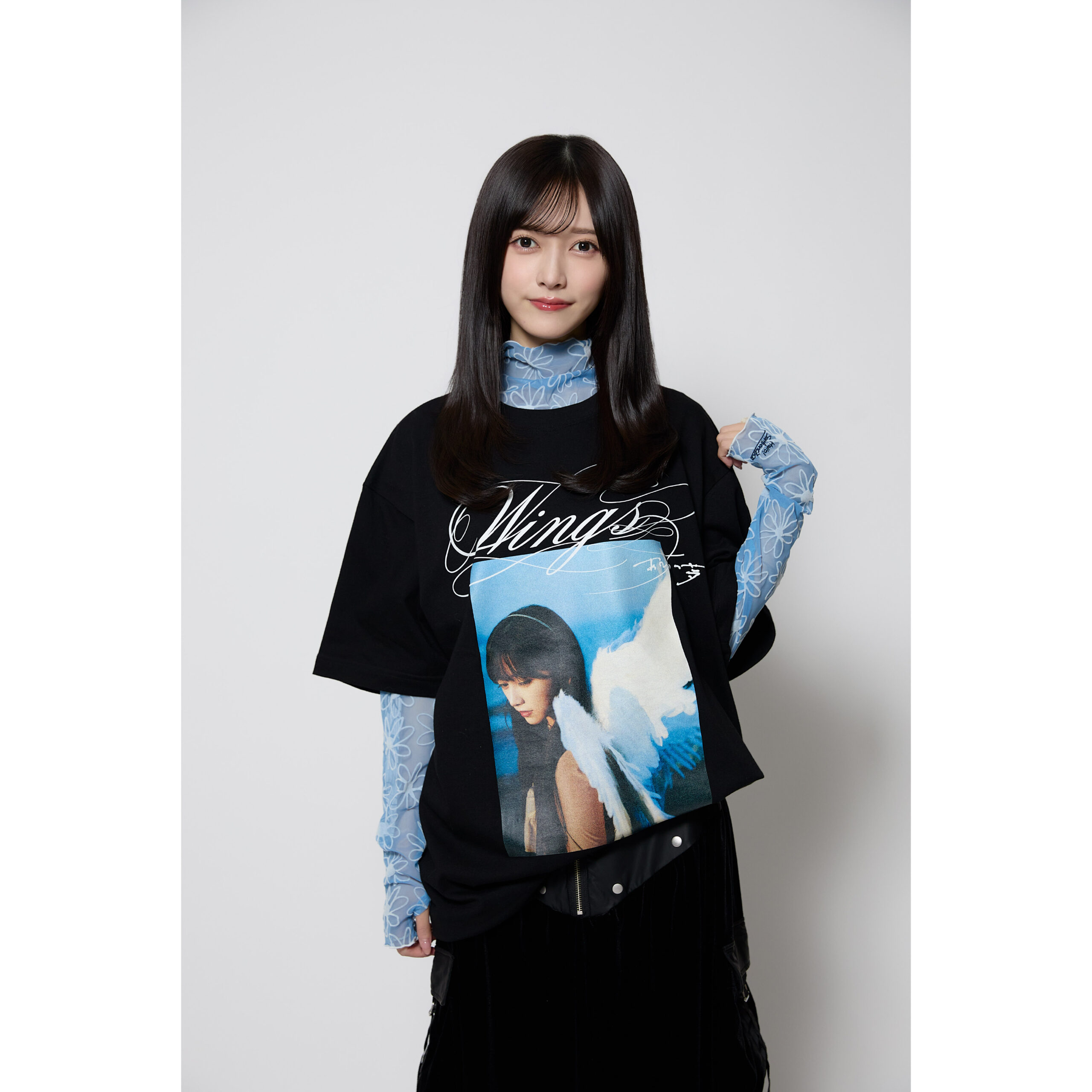 Wings:あひるの夢 Tee - Black