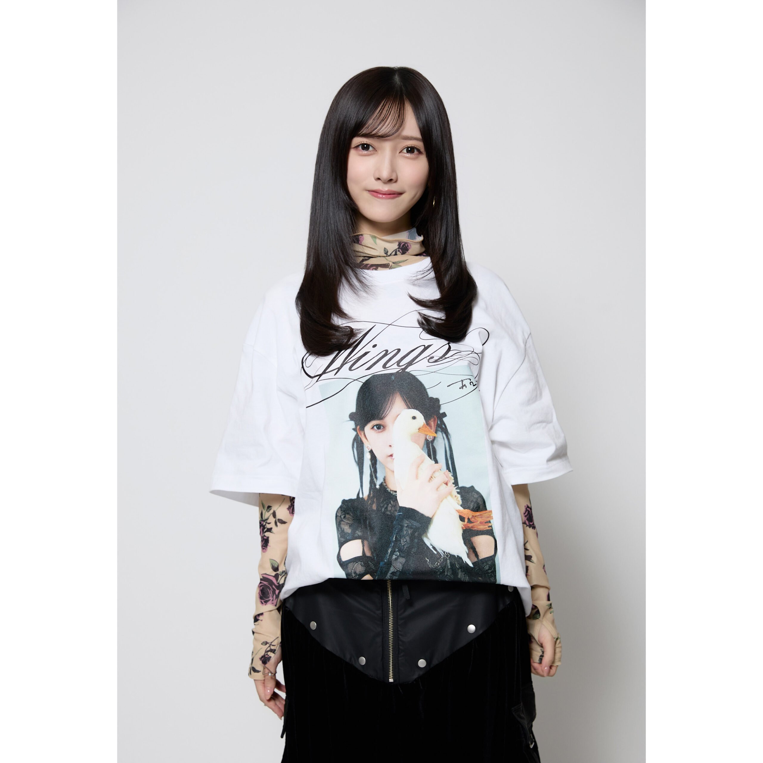 Wings:あひるの夢 Tee - White