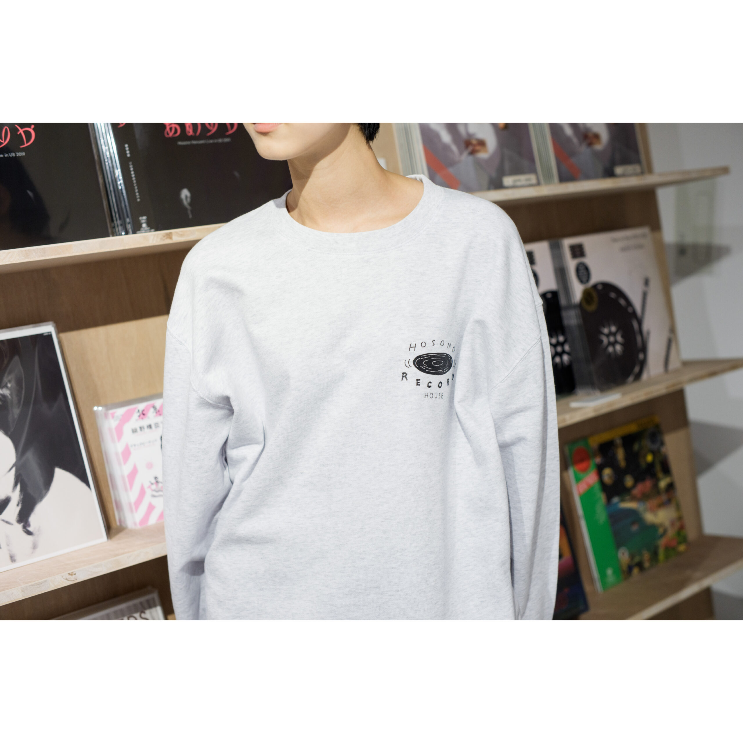 細野晴臣 - HOSONO RECORD HOUSE スウェット [Gray]