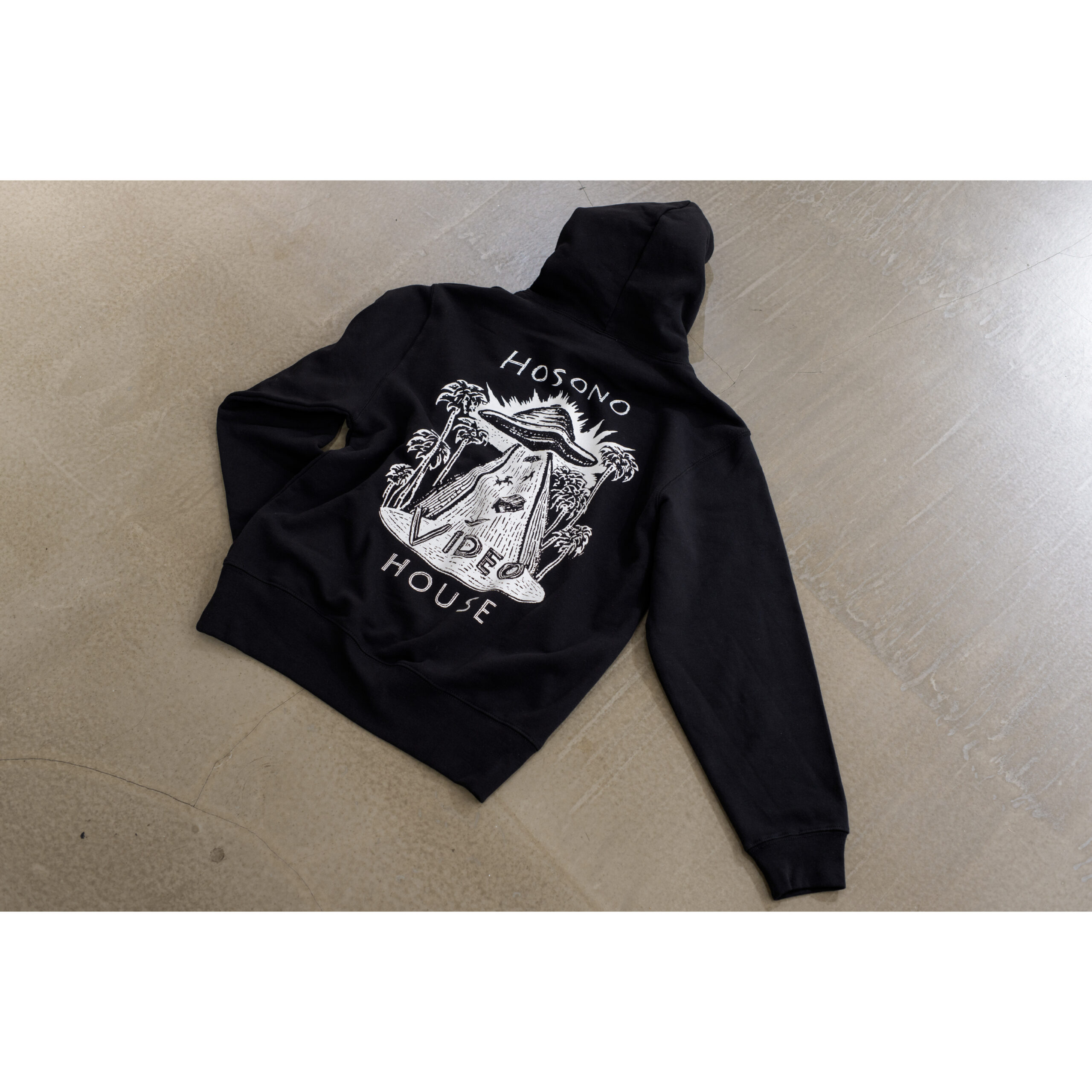 細野晴臣 - HOSONO VIDEO HOUSE フーディ [Black]