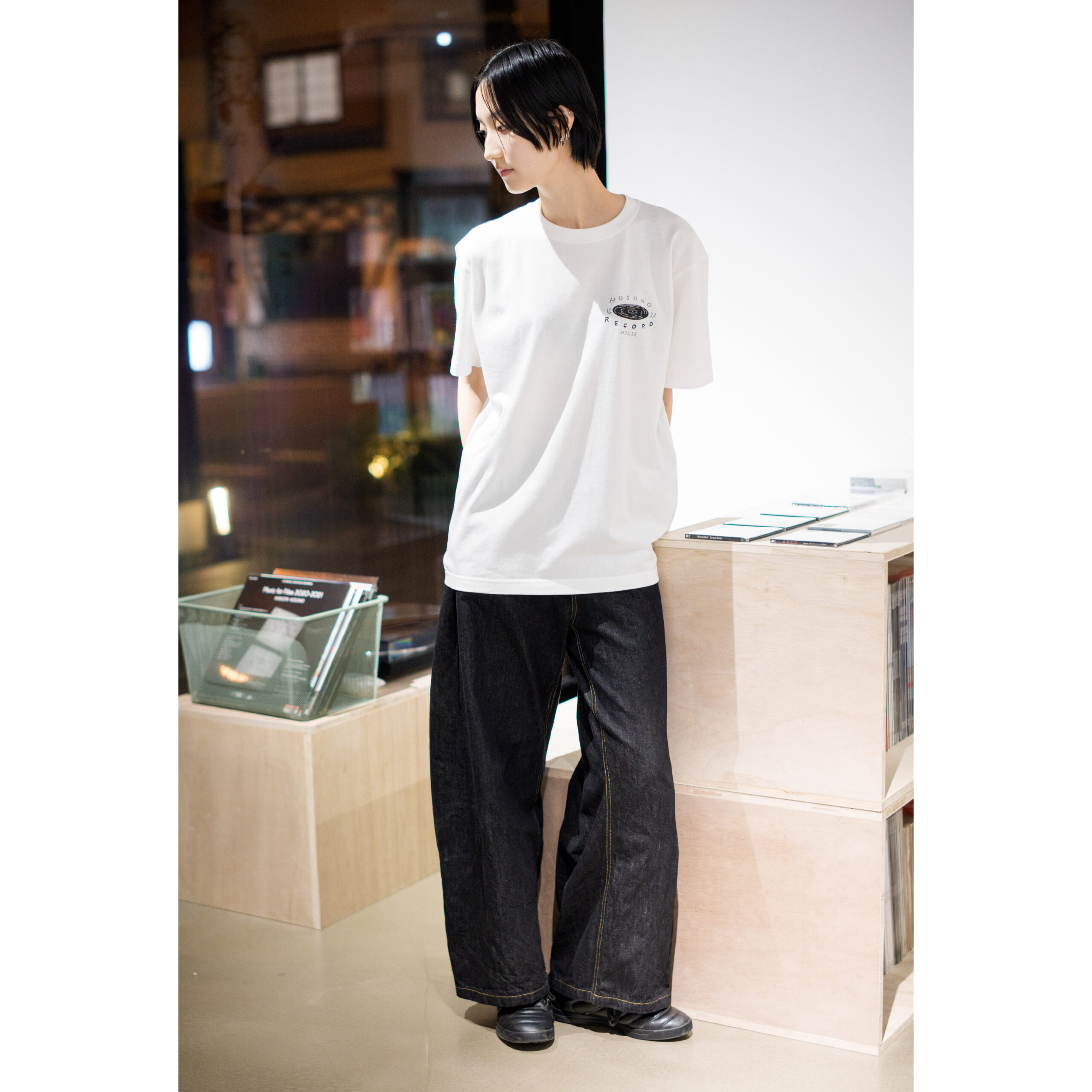 細野晴臣 - HOSONO RECORD HOUSE Tee [White]