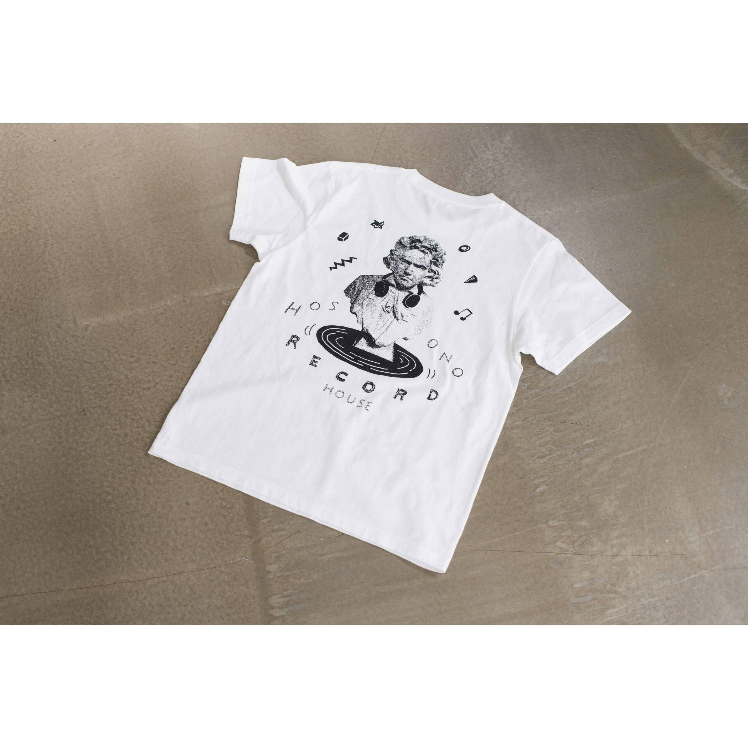 細野晴臣 - HOSONO RECORD HOUSE Tee [White]