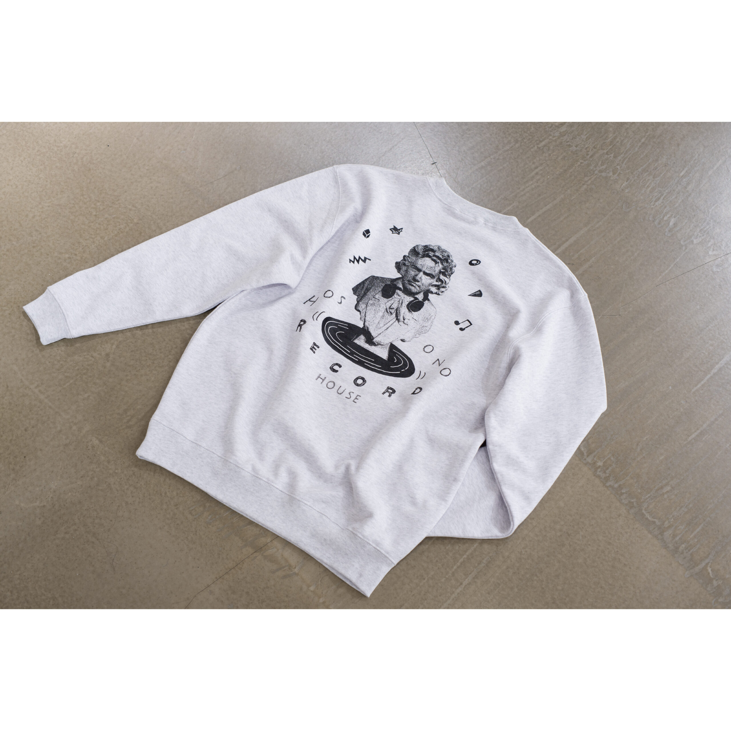 細野晴臣 - HOSONO RECORD HOUSE スウェット [Gray]