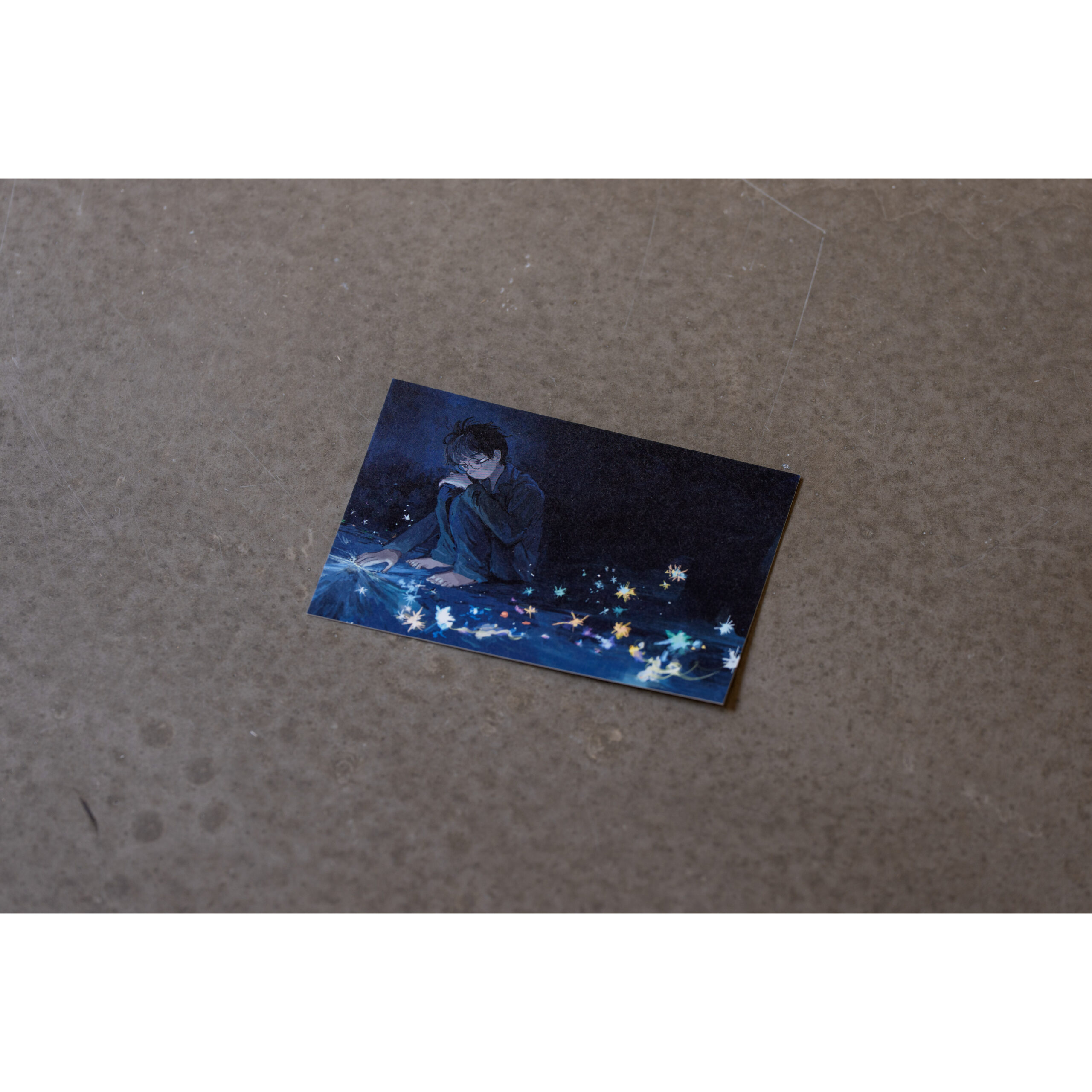 「うみのそこでまってる」絵柄ポストカード