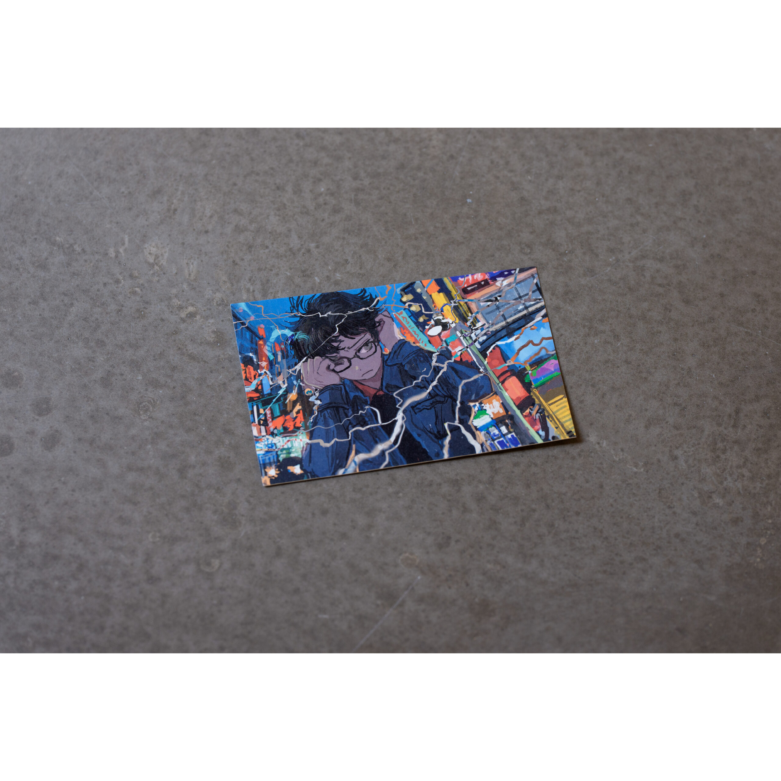 「ヘルプミーテイクミー」絵柄ポストカード