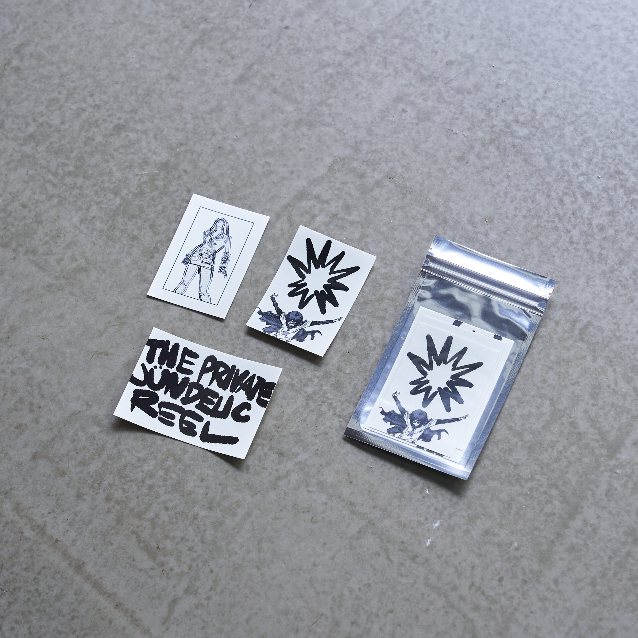 Jun Inagawa - The Private Jündelic Reel Sticker Pack