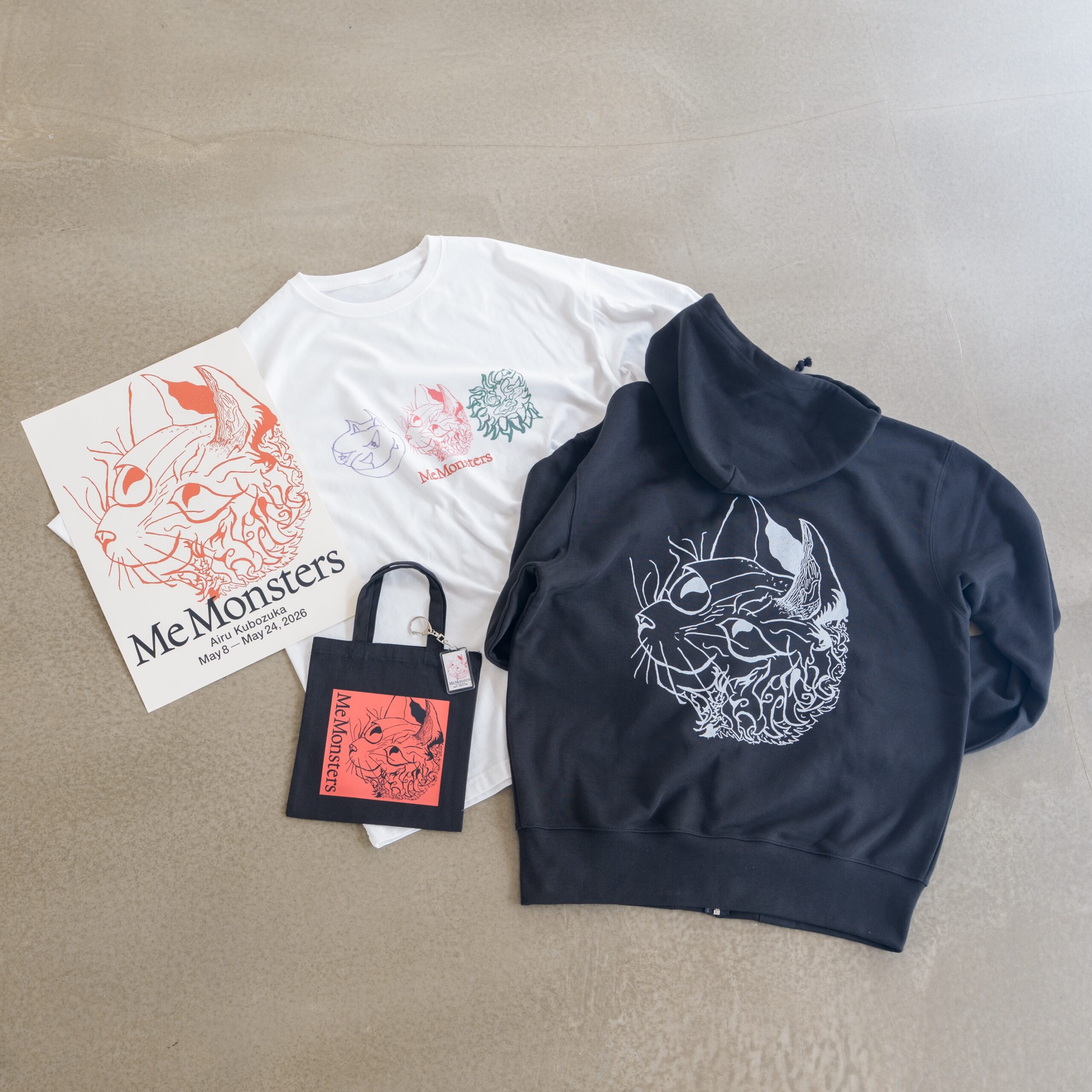 窪塚愛流 個展「MeMonsters」限定グッズ、オンライン販売開始！ - New
