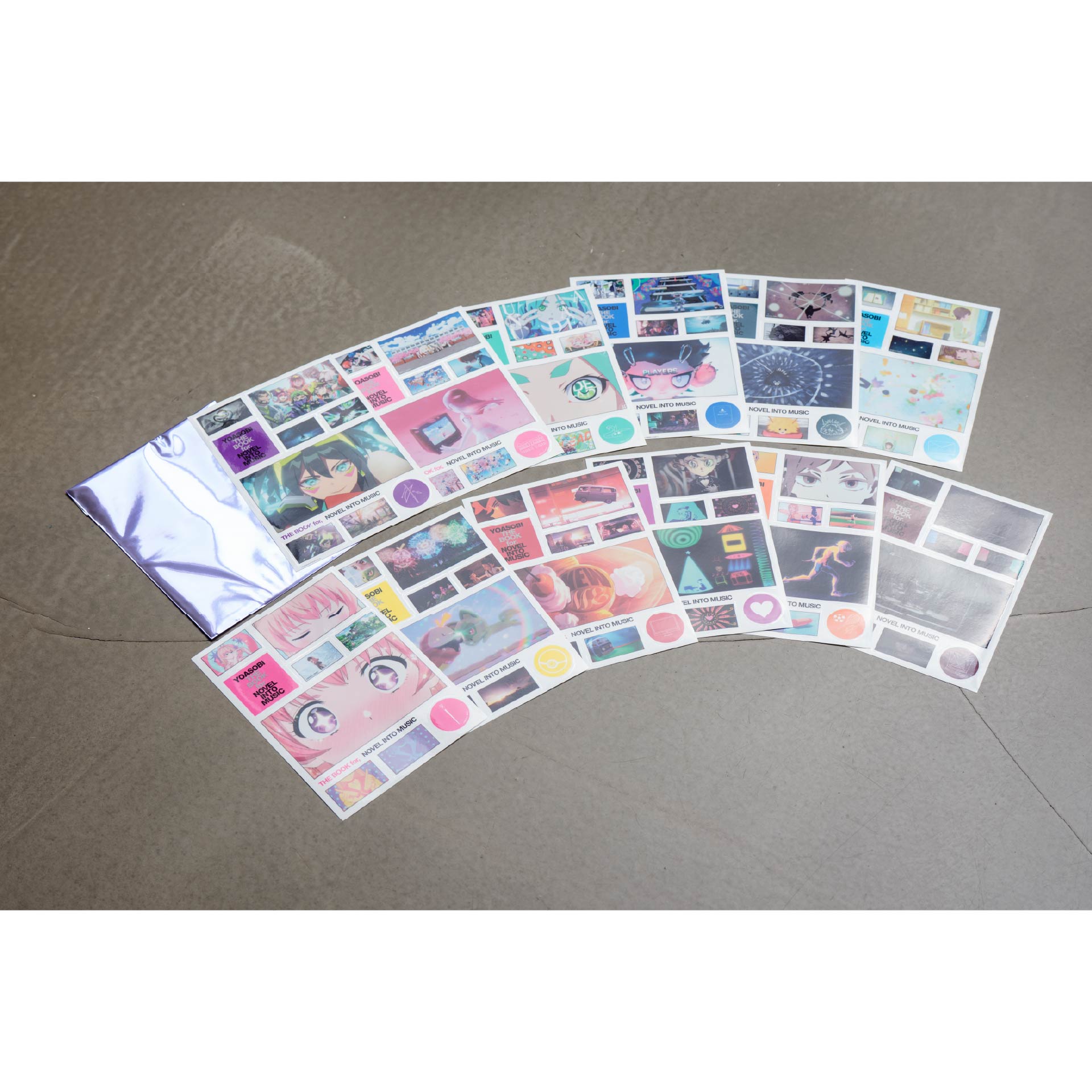 THE BOOK OF SCENES – Sticker (全12種／ランダム封入)