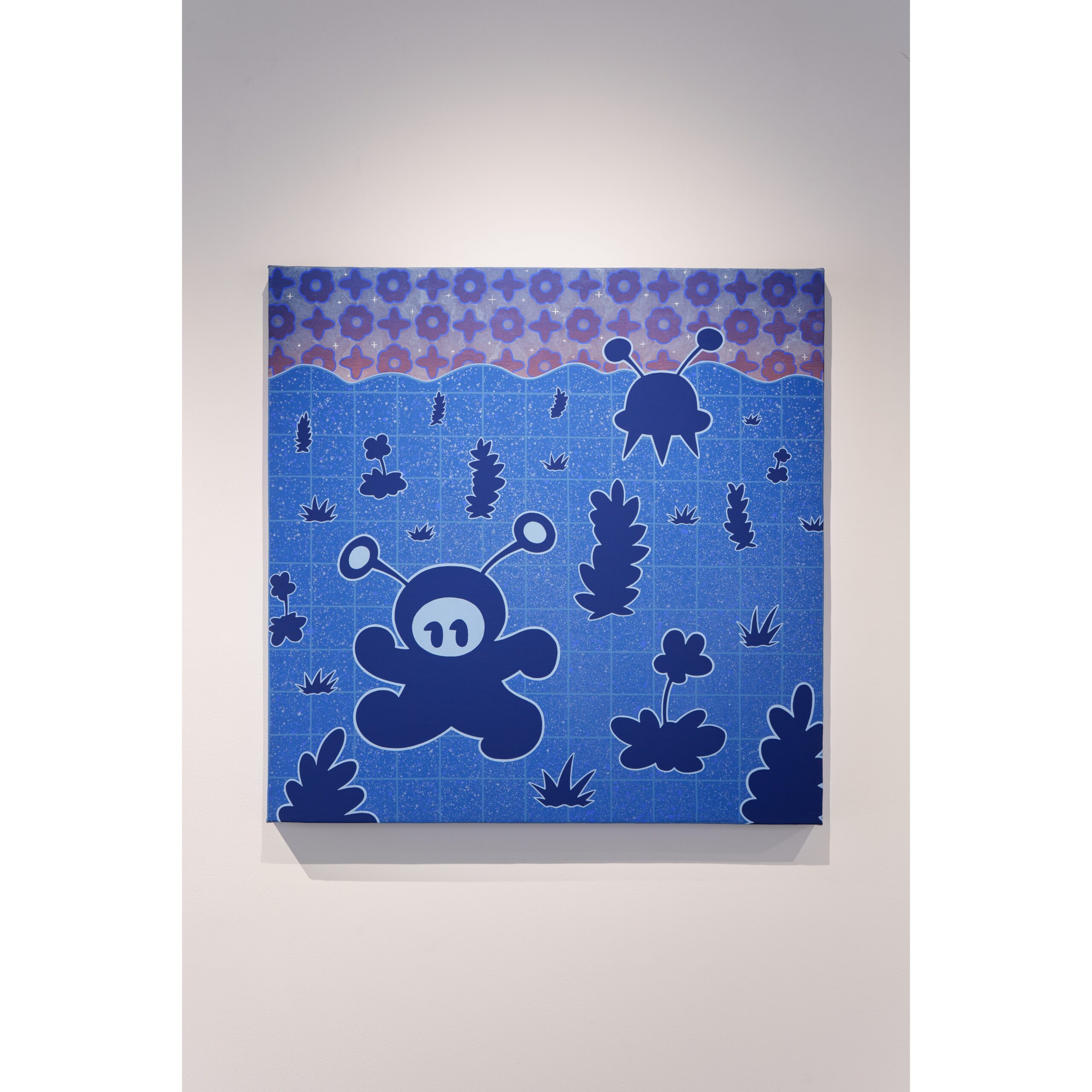AOISIMON – ALIEN plant observation daily blue
